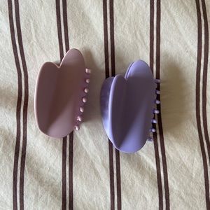Chunks Cupid Claws in Matte Pink + Purple